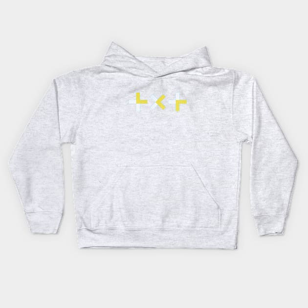 tomorrow x together - embroidered logo Kids Hoodie by tonguetied
